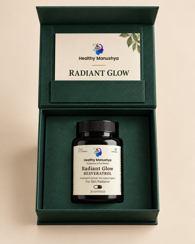 Radiant Glow Resveratrol · Antioxidant Support
