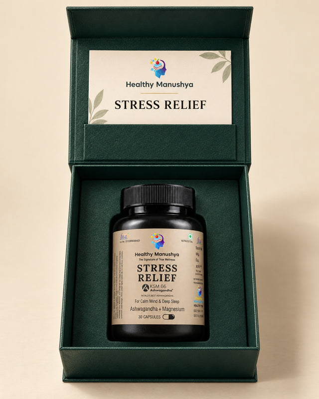 Stress Relief · KSM-66 Ashwagandha + Magnesium