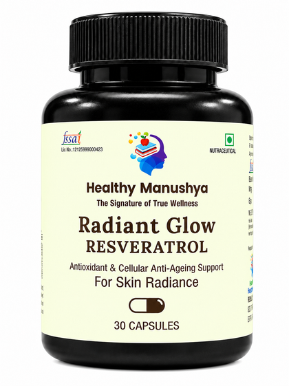 Radiant Glow Resveratrol · Antioxidant Support