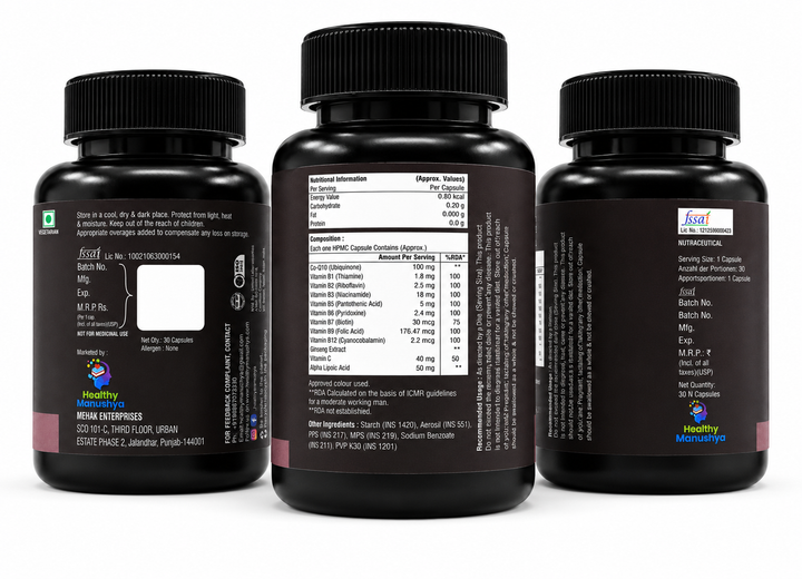 All-Day Active Multivitamin · Daily Energy Formula