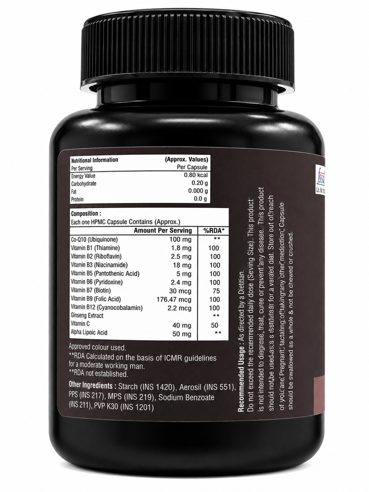 All-Day Active Multivitamin · Daily Energy Formula