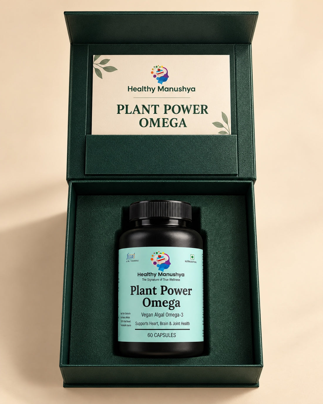 Plant Power Omega · Vegan Algal Omega-3