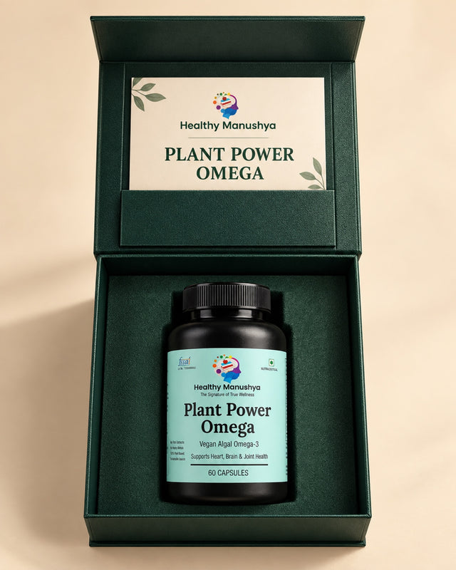 Plant Power Omega · Vegan Algal Omega-3