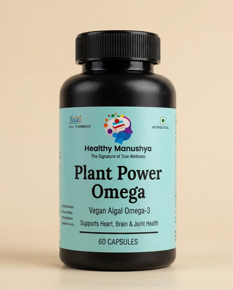 Plant Power Omega · Vegan Algal Omega-3