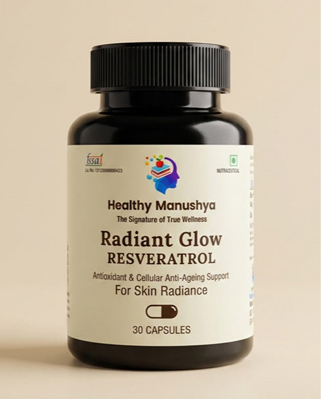 Radiant Glow Resveratrol · Antioxidant Support