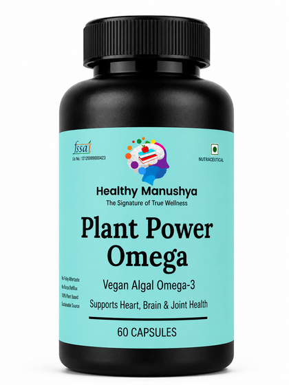 Plant Power Omega · Vegan Algal Omega-3