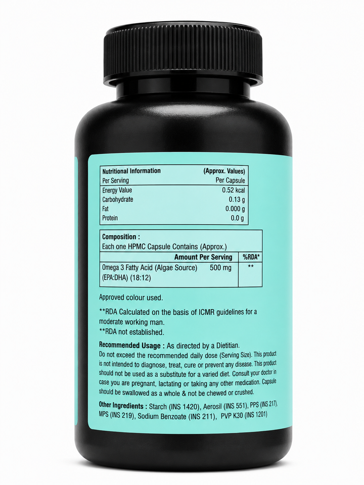 Plant Power Omega · Vegan Algal Omega-3