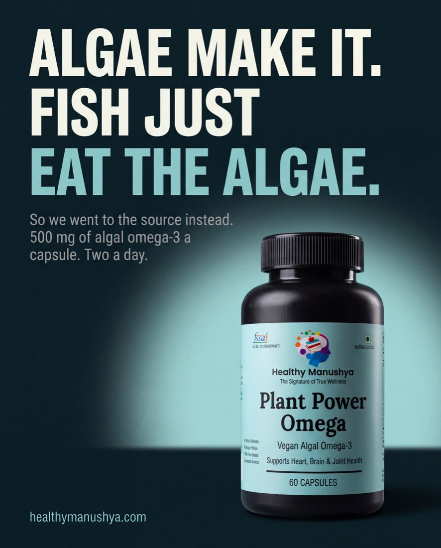 Algae make it.