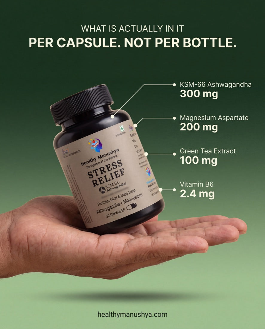 Per capsule. Not per bottle.