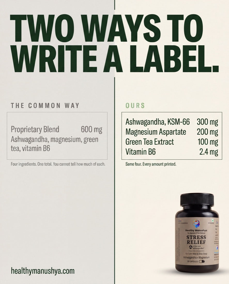 Two ways to write a label.