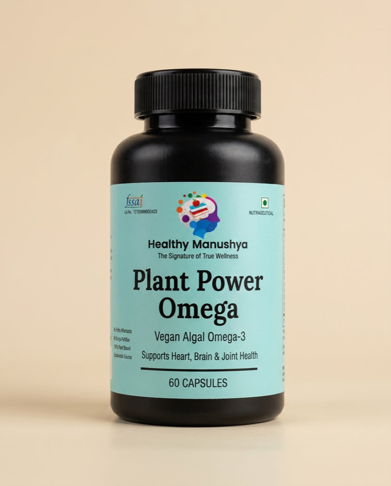 Plant Power Omega · Vegan Algal Omega-3